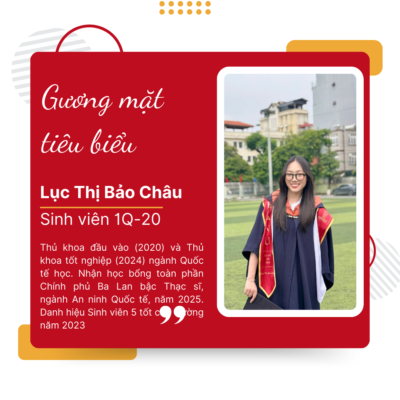 Student Spotlight - Khoa Quốc tế học, Trường Đại học Hà Nội